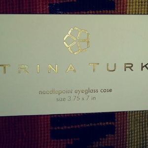 Trina Turk Needlepoint Eyeglass Case
